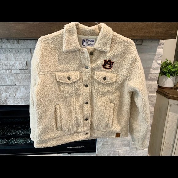 Auburn Tigers!! Sherpa Jacket NEW! ❤️🥰💐 - Picture 3 of 7